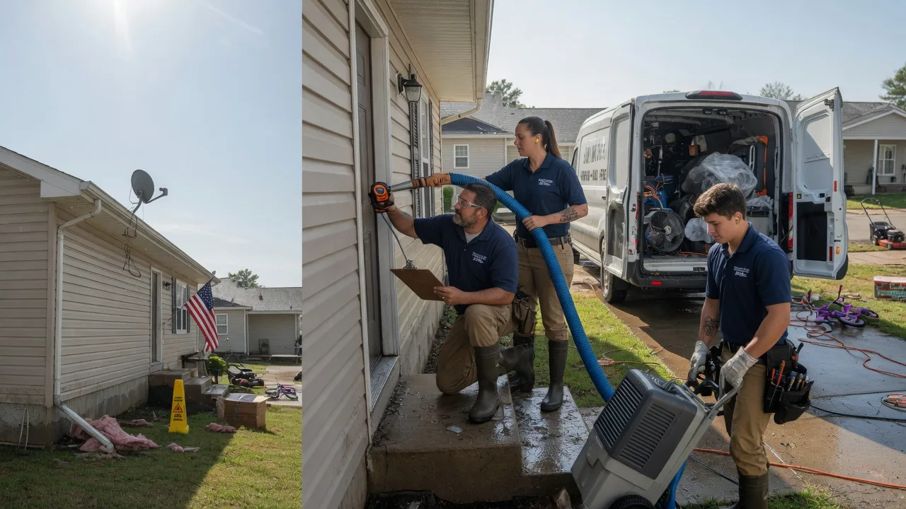 Ceiling Water Damage Restoration in Findlay, OH near me